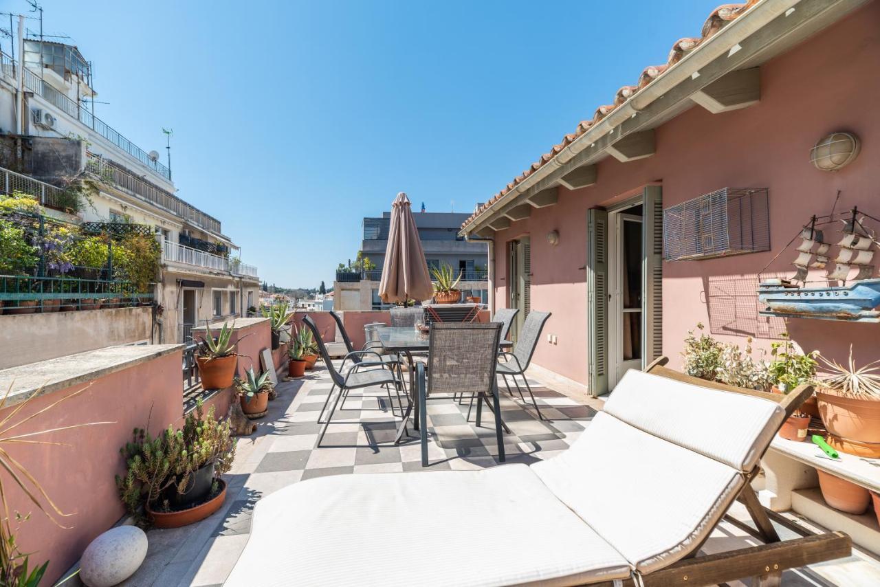 Apollonas Luxurious Apartments Athen Exterior foto